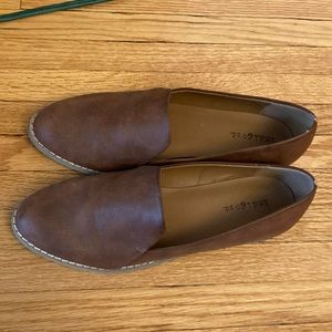 Brown loafers size 7.5